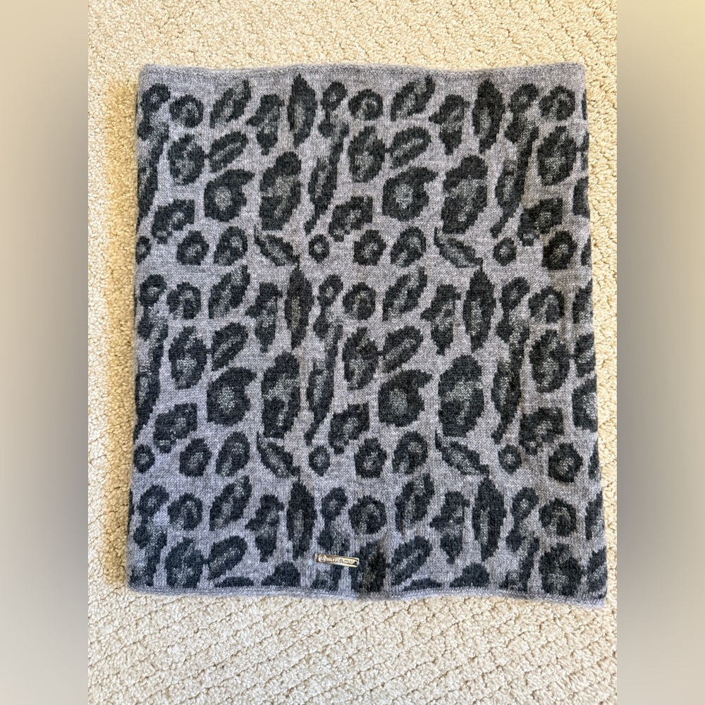 Michael Kors Gray Wool Scarf